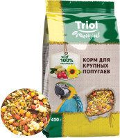 

Корм для птиц Triol, Original для крупных попугаев / 50111014
