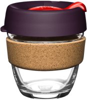 Многоразовый стакан KeepCup Brew Cork S Red Bells / BCREDB08 - 