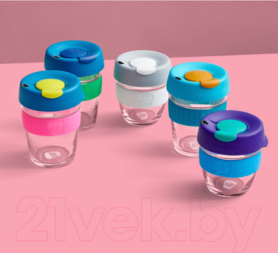 Многоразовый стакан KeepCup Brew M Red Bells / BREDB12