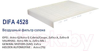 Изображение товара Салонный фильтр Difa DIFA4528