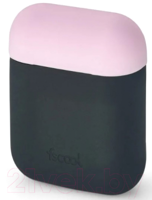Чехол для наушников Fscool FS0105 (черный/розовый)