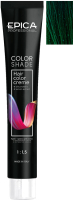 Крем-краска для волос Epica Professional Colorshade (100мл, корректор зеленый) - 