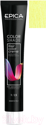 Крем-краска для волос Epica Professional Colorshade (100мл, желтый корректор)