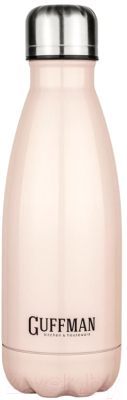 Термос для напитков Guffman City N011-035P (350мл, розовый перламутр)