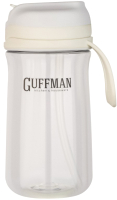 Бутылка для воды Guffman Smart Kid N016-048W (450мл, белый) - 