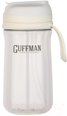 Бутылка для воды Guffman Smart Kid N016-048W (450мл, белый)