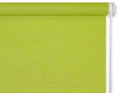 Изображение товара Рулонная штора Jalux Лен 873 75x160 (киви)