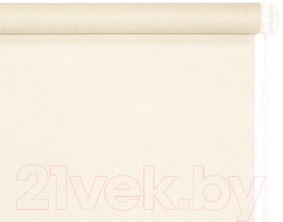 Изображение товара Рулонная штора Jalux Лен 875 75x160 (кремовый)