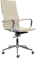 Кресло офисное Brabix Premium Intense EX-531 / 532541 (экокожа/хром бежевый) - 