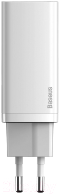 Зарядное устройство сетевое Baseus GaN2 Lite / CCGAN2L-B02 (белый)