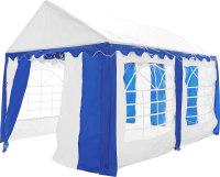 Торговая палатка Sundays Party 3x4 (белый/синий) - 