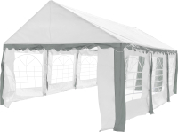 Торговая палатка Sundays Party 3x6 (белый/серый) - 