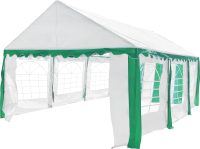 Торговая палатка Sundays Party 4x6 (белый/зеленый) - 