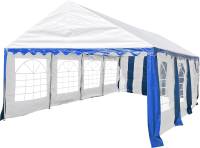 Торговая палатка Sundays Party 4x8 (белый/синий) - 