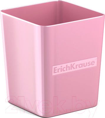 Подставка настольная Erich Krause Base. Candy / 55826 (розовый)