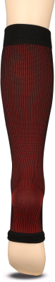 Суппорт голеностопа RSC ЛВ20-02 (L, черный/красный)