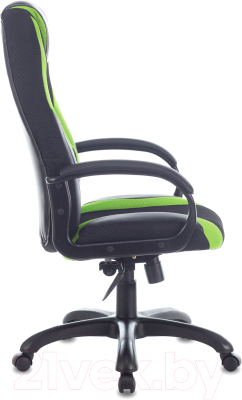 Кресло геймерское Brabix Premium Rapid GM-102 / 532419 (черный/зеленый)