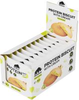 Протеиновое печенье Prime Kraft Primebar Biscuit (10x40г, фисташка) - 