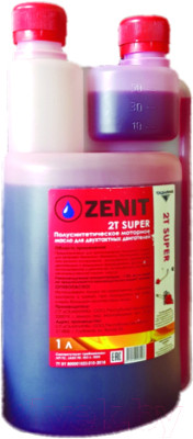 Моторное масло Zenit 2T Super / 2T-Супер-1DN (1л, с дозатором)