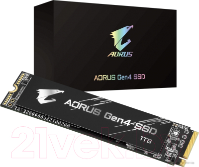 SSD диск Gigabyte Aorus Gen4 1TB (GP-AG41TB)