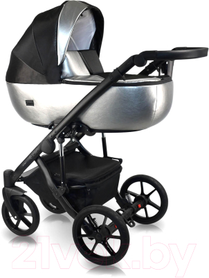 Детская универсальная коляска Bexa Air Pro 2 в 1 (Al 18, светло-серый/черный)