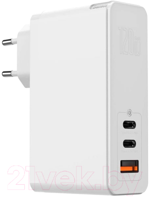 Зарядное устройство сетевое Baseus GaN Mini / CCGAN-J02 (белый)