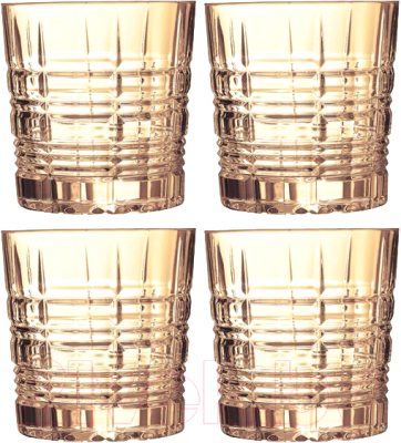 Набор стаканов Luminarc Dallas Золотой мед P9312 (4шт)