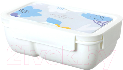 Набор для ланча Miniso Floral Series Bento Box / 6135