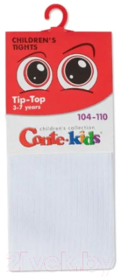 Колготки детские Conte Kids Tip-Top 566 (р.128-134, белый)
