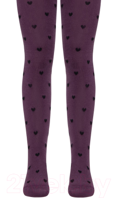 Изображение товара Колготки детские Conte Kids Tip-Top 574 (р.128-134, баклажан)