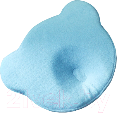 Подушка для малышей Фабрика Облаков Мишка / МШ.2.3 (голубой)