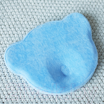 Подушка для малышей Фабрика Облаков Мишка / МШ.2.3 (голубой)