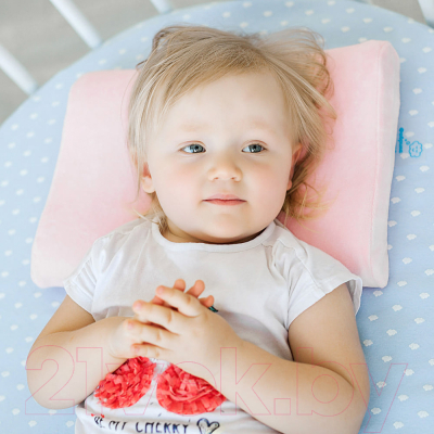 Подушка для малышей Фабрика Облаков Эрго-Слип / ЭС.2.2 (розовый)