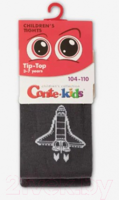 Колготки детские Conte Kids Tip-Top 569 (р.104-110, темно-серый)