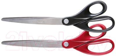 Ножницы канцелярские Axent Welle / 6203-2 (красный)