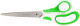 Ножницы канцелярские Axent Shell / 6305-09 (белый/салатовый) - 