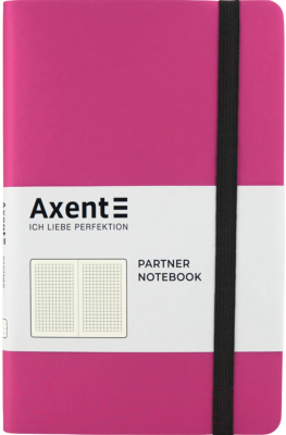 Записная книжка Axent Partner Soft А5 / 8206-10 (96л, розовый)