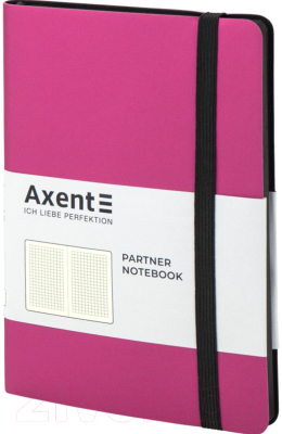 Записная книжка Axent Partner Soft А5 / 8206-10 (96л, розовый)