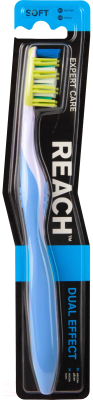 Зубная щетка REACH Dualeffect мягкая