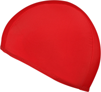 Шапочка для плавания Спортивные мастерские Lucra / SM-091 (красный) - 