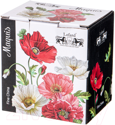 Изображение товара Кружка Lefard Маки / 104-758