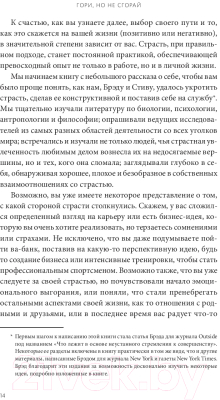 Книга МИФ Гори, но не сгорай. Как пойти ва-банк, добиться успеха (Сталберг Б.)