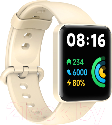 Умные часы Xiaomi Mi Watch 2 Lite BHR5439GL (бежевый)