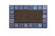 Коврик грязезащитный Attribute Mosaic Quadro AMM375 (синий) - 