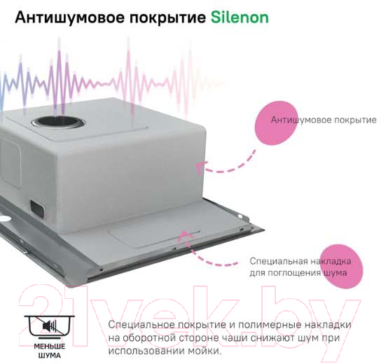 Мойка кухонная IDDIS HAZ59SRi77