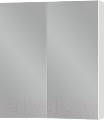 Шкаф с зеркалом для ванной Garda 2 (85)