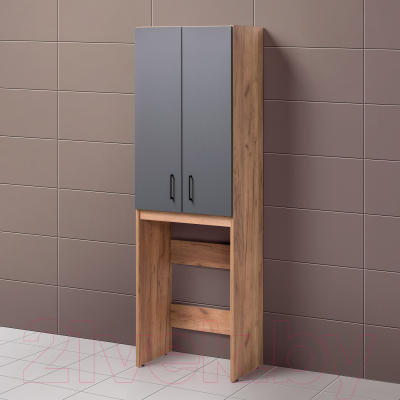 Шкаф для ванной Акваль Лофт / В2.4.03.6.4.0