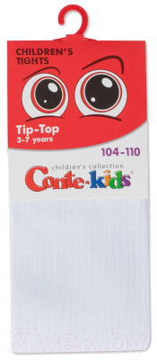 Колготки детские Conte Kids Tip-Top 566 (р.116-122, белый)