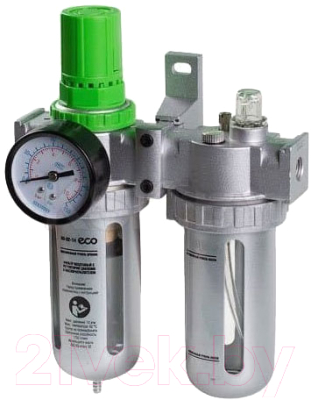 Фильтр для компрессора Eco AU-02-14 (с регулятором давления и маслораспылителем)