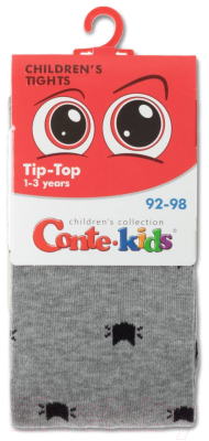Колготки детские Conte Kids Tip-Top 567 (р.92-98, серый)